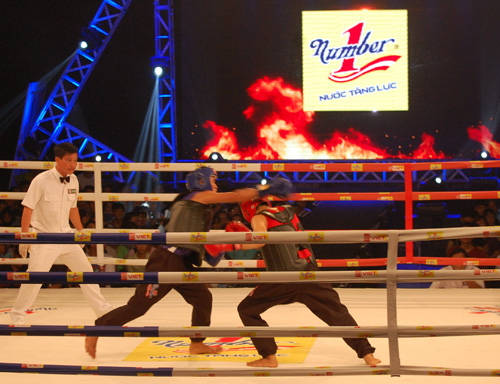 Những trận so găng kịch tính ở giải Boxing, võ cổ truyền lần III